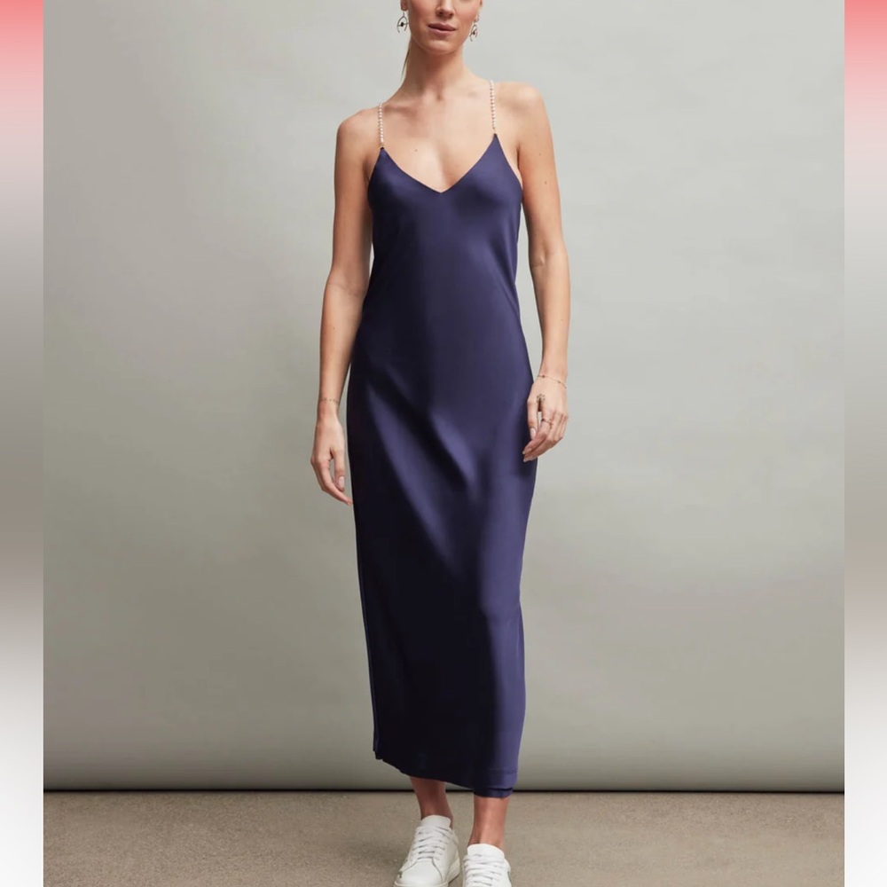 Carbon38 SATIN SLIP DRESS - Picture 3 of 5